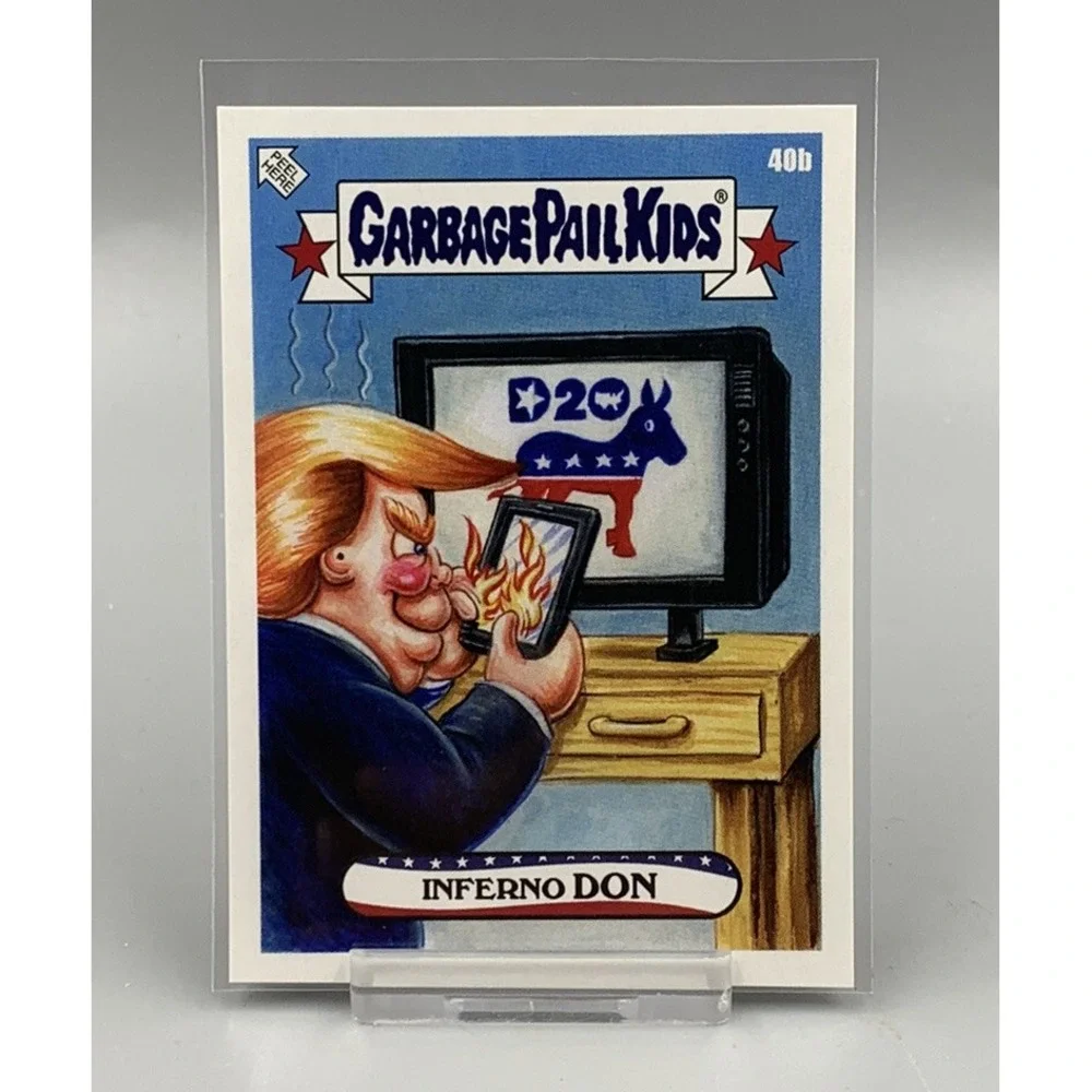 2020 Garbage Pail Kids Disgrace to the White House GPK 40b Inferno Don‎ !! - Picture 3 of 3